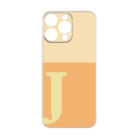 プレミアムパネル［ オリジナル - initial two tone - J orange ］