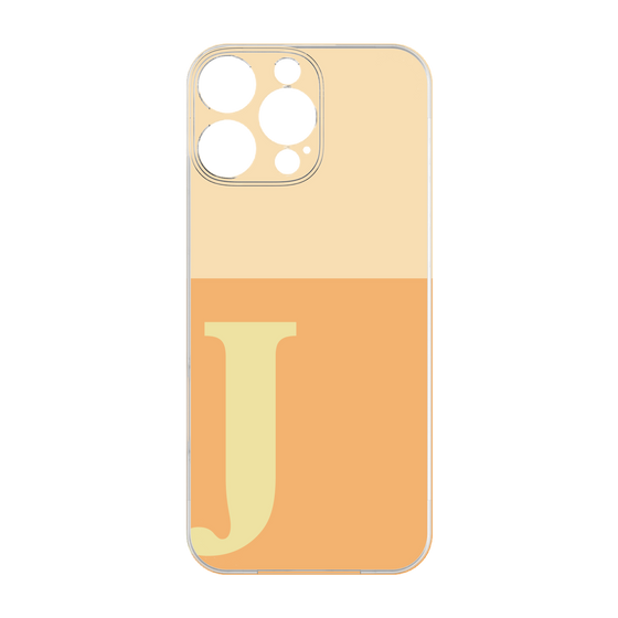 プレミアムパネル［ オリジナル - initial two tone - J orange ］