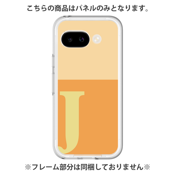 プレミアムパネル［ オリジナル - initial two tone - J orange ］