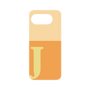 プレミアムパネル［ オリジナル - initial two tone - J orange ］