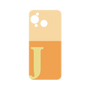 プレミアムパネル［ オリジナル - initial two tone - J orange ］