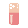 プレミアムパネル［ オリジナル - initial two tone - J pink ］