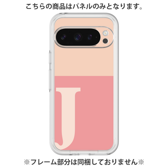 プレミアムパネル［ オリジナル - initial two tone - J pink ］