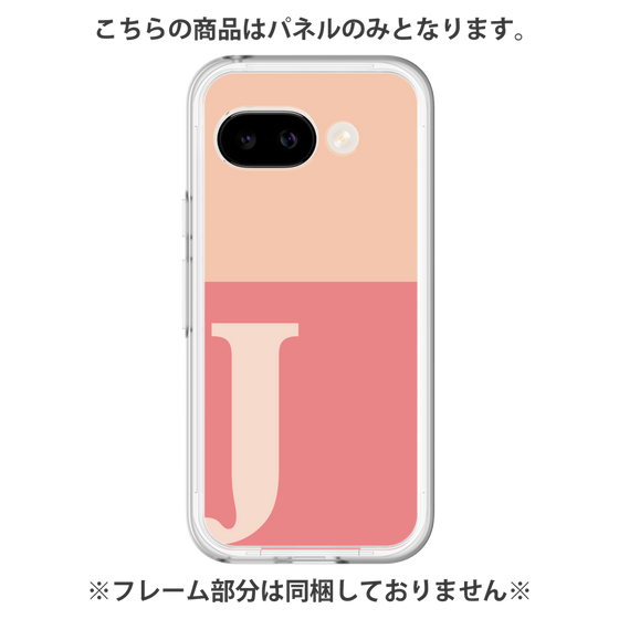 プレミアムパネル［ オリジナル - initial two tone - J pink ］