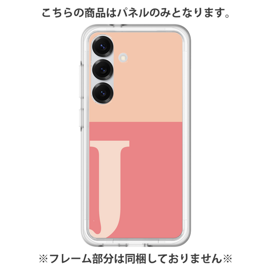 プレミアムパネル［ オリジナル - initial two tone - J pink ］