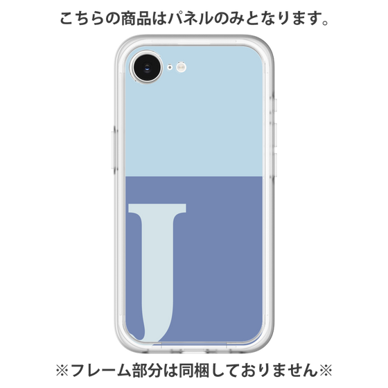 プレミアムパネル［ オリジナル - initial two tone - J blue ］