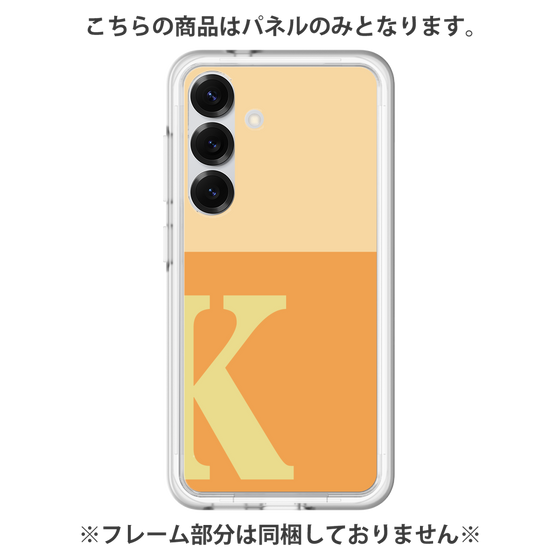 プレミアムパネル［ オリジナル - initial two tone - K orange ］