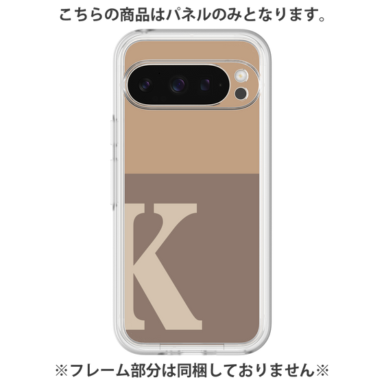 プレミアムパネル［ オリジナル - initial two tone - K brown ］