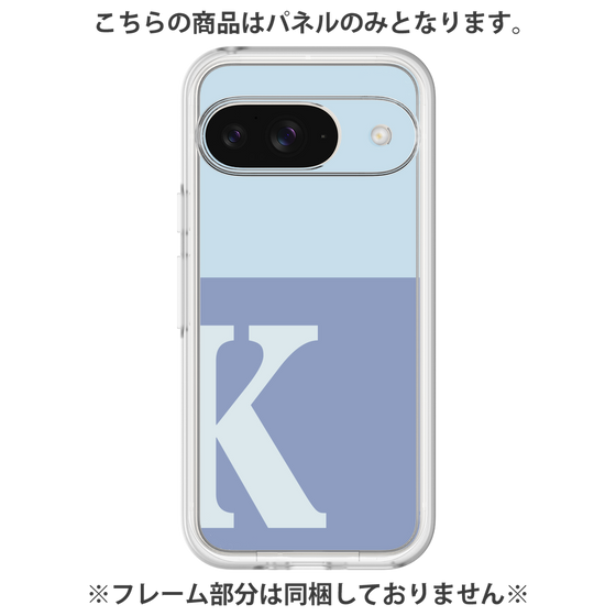 プレミアムパネル［ オリジナル - initial two tone - K blue ］