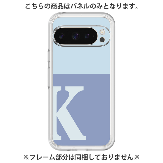 プレミアムパネル［ オリジナル - initial two tone - K blue ］