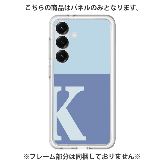 プレミアムパネル［ オリジナル - initial two tone - K blue ］