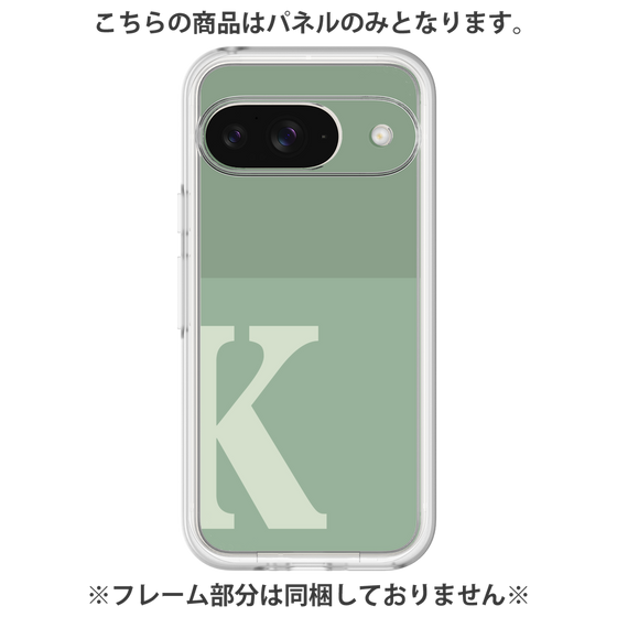 プレミアムパネル［ オリジナル - initial two tone - K green ］