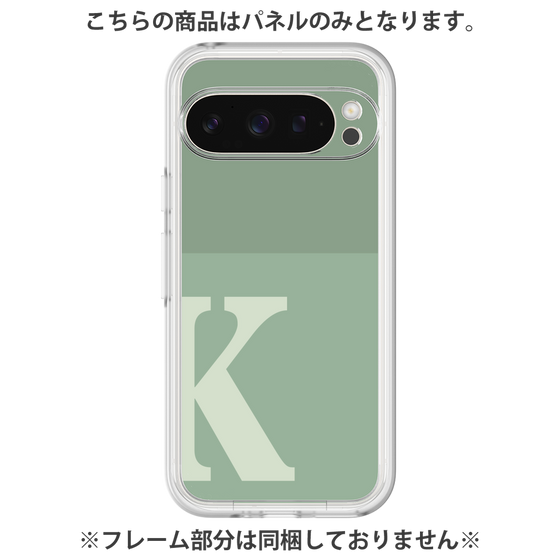 プレミアムパネル［ オリジナル - initial two tone - K green ］