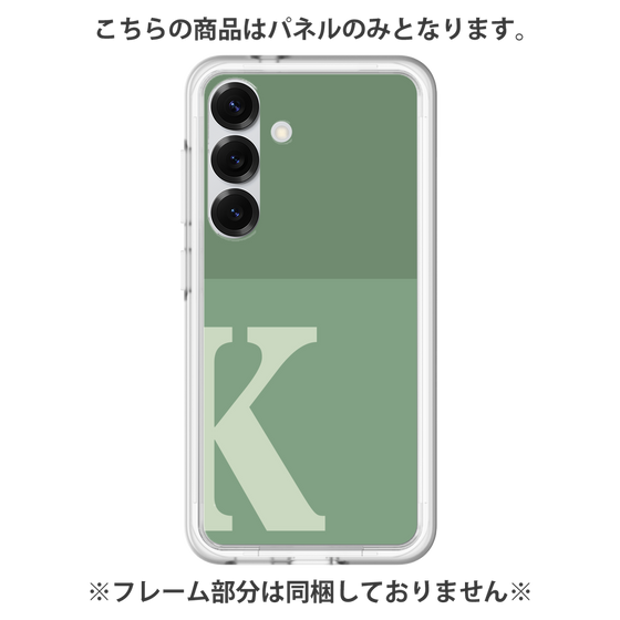 プレミアムパネル［ オリジナル - initial two tone - K green ］