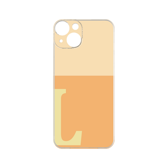 プレミアムパネル［ オリジナル - initial two tone - L orange ］