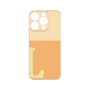 プレミアムパネル［ オリジナル - initial two tone - L orange ］