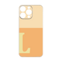 プレミアムパネル［ オリジナル - initial two tone - L orange ］