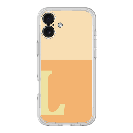 プレミアムパネル［ オリジナル - initial two tone - L orange ］