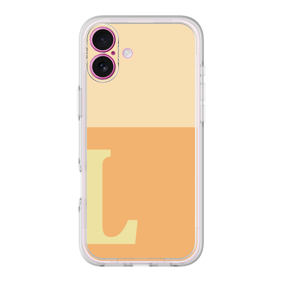 プレミアムパネル［ オリジナル - initial two tone - L orange ］