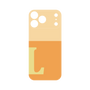 プレミアムパネル［ オリジナル - initial two tone - L orange ］