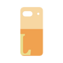 プレミアムパネル［ オリジナル - initial two tone - L orange ］