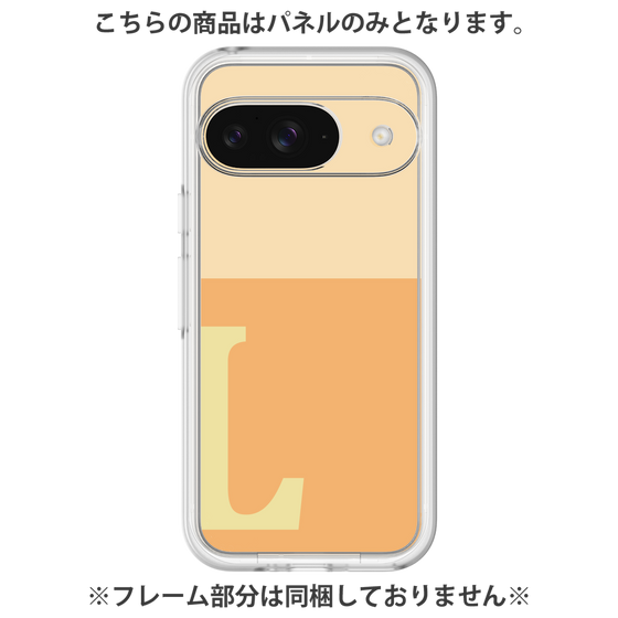 プレミアムパネル［ オリジナル - initial two tone - L orange ］