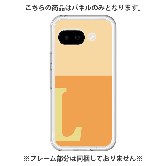 プレミアムパネル［ オリジナル - initial two tone - L orange ］
