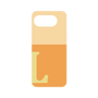 プレミアムパネル［ オリジナル - initial two tone - L orange ］
