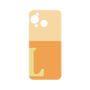 プレミアムパネル［ オリジナル - initial two tone - L orange ］