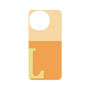 プレミアムパネル［ オリジナル - initial two tone - L orange ］