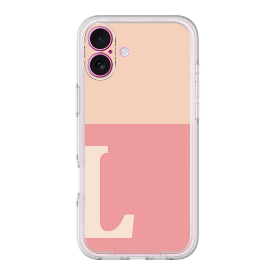 プレミアムパネル［ オリジナル - initial two tone - L pink ］
