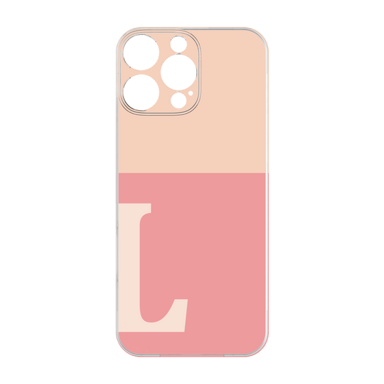 プレミアムパネル［ オリジナル - initial two tone - L pink ］