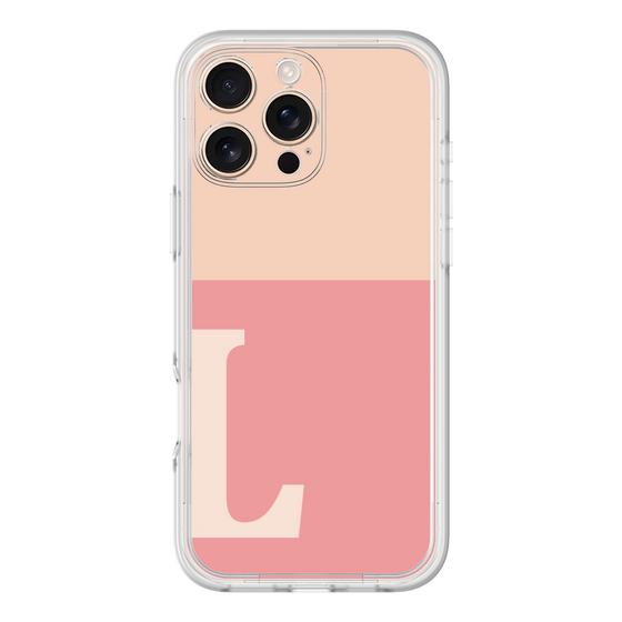 プレミアムパネル［ オリジナル - initial two tone - L pink ］