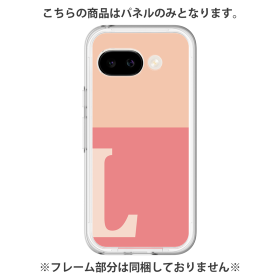 プレミアムパネル［ オリジナル - initial two tone - L pink ］