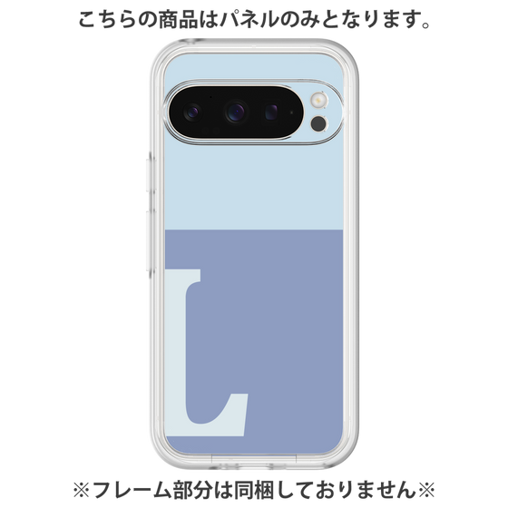 プレミアムパネル［ オリジナル - initial two tone - L blue ］