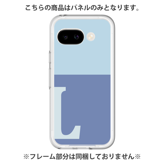 プレミアムパネル［ オリジナル - initial two tone - L blue ］