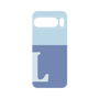 プレミアムパネル［ オリジナル - initial two tone - L blue ］