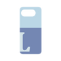 プレミアムパネル［ オリジナル - initial two tone - L blue ］