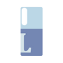 プレミアムパネル［ オリジナル - initial two tone - L blue ］
