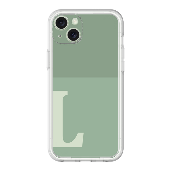 プレミアムパネル［ オリジナル - initial two tone - L green ］