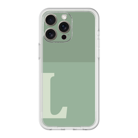 プレミアムパネル［ オリジナル - initial two tone - L green ］