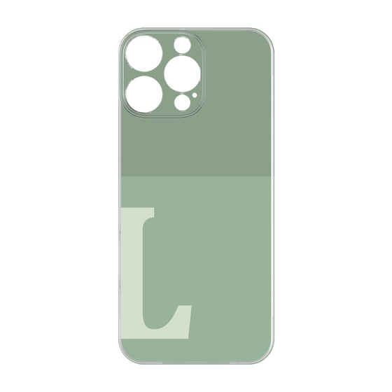 プレミアムパネル［ オリジナル - initial two tone - L green ］