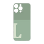 プレミアムパネル［ オリジナル - initial two tone - L green ］