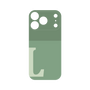 プレミアムパネル［ オリジナル - initial two tone - L green ］