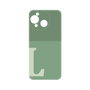 プレミアムパネル［ オリジナル - initial two tone - L green ］