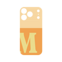 プレミアムパネル［ オリジナル - initial two tone - M orange ］