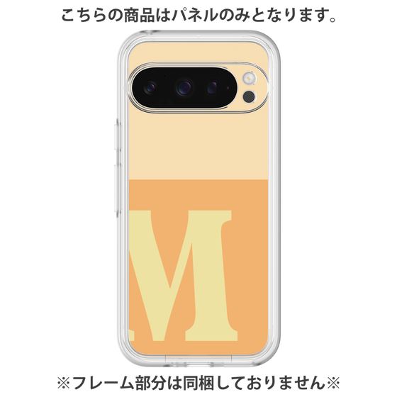 プレミアムパネル［ オリジナル - initial two tone - M orange ］