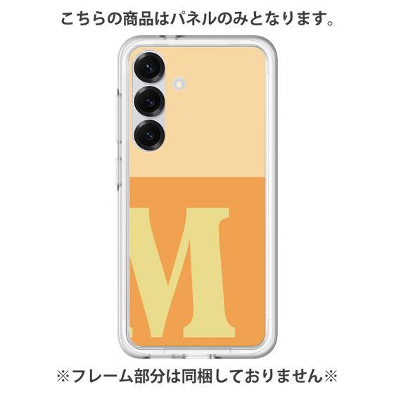 プレミアムパネル［ オリジナル - initial two tone - M orange ］