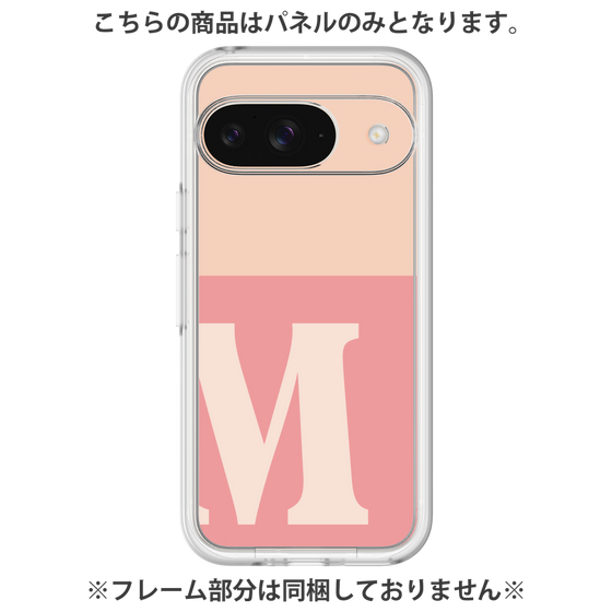プレミアムパネル［ オリジナル - initial two tone - M pink ］