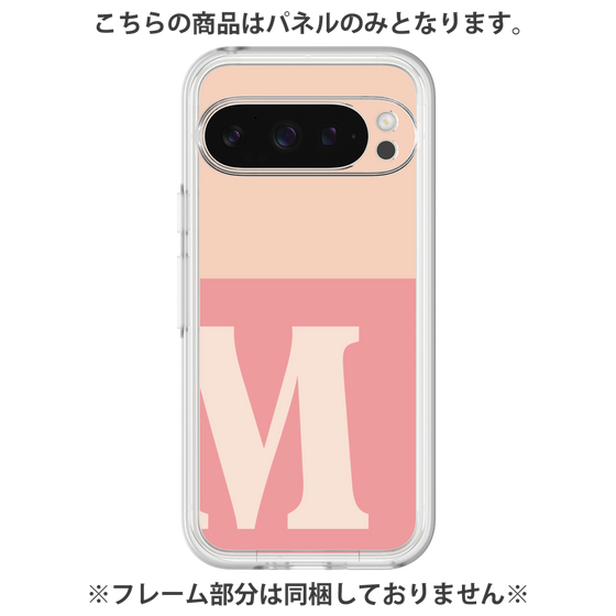 プレミアムパネル［ オリジナル - initial two tone - M pink ］